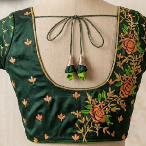 embroidery fabric pattu 1020