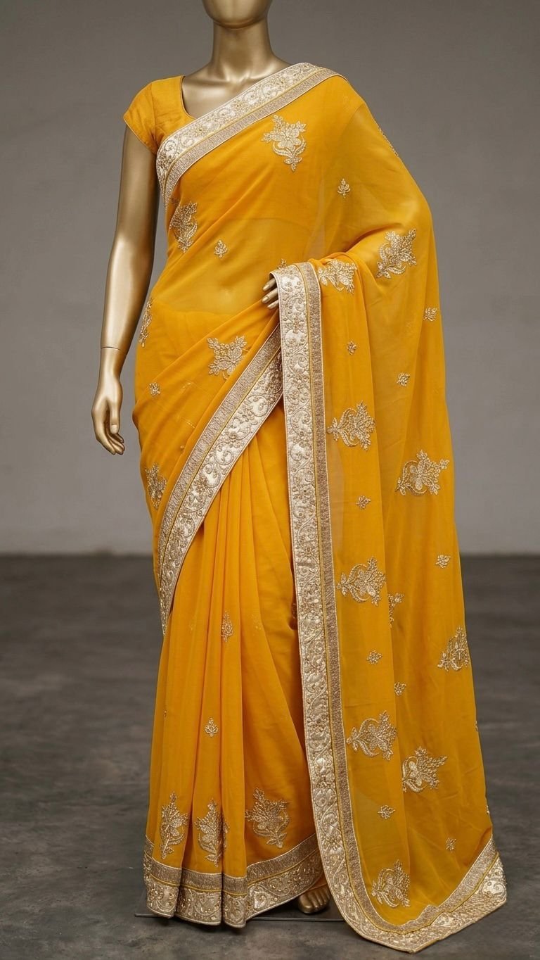 Home georgette fabric 1029