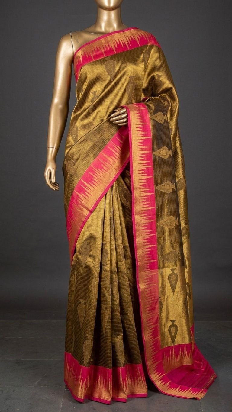 Home pure viscose light weight pattu