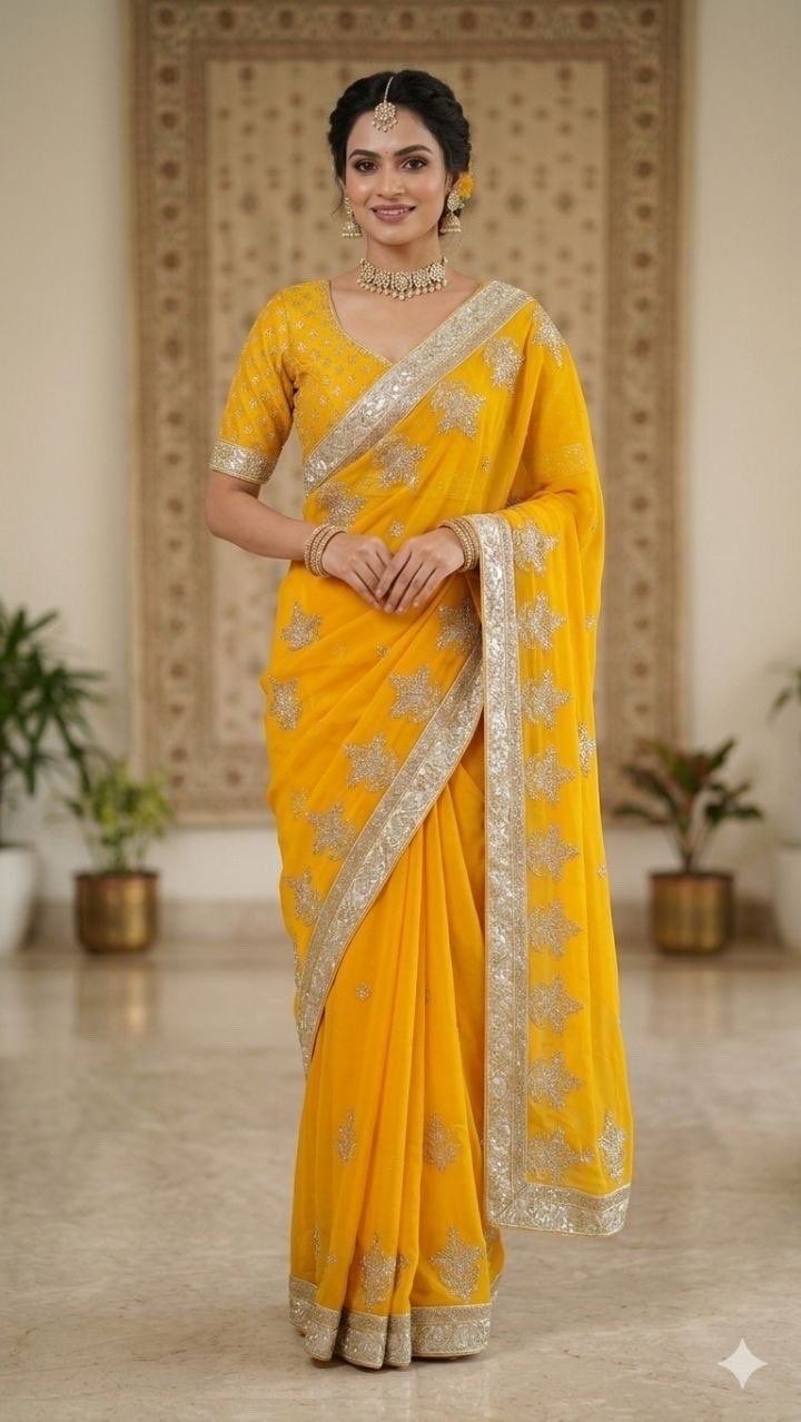 Home pure chart with hand embroidery design with goa party, less party wear