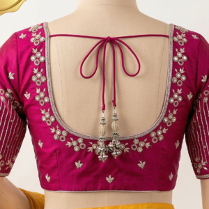 embroidery fabric pattu 1005