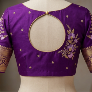 embroidery fabric pattu 1009